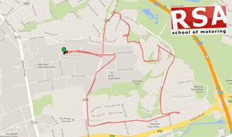 Keiths Tallaght Test Route